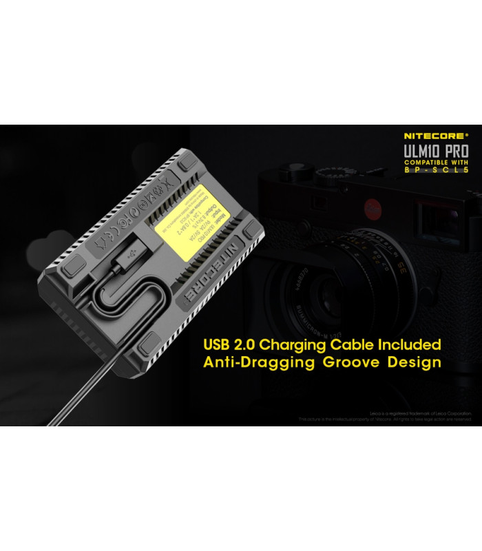 ΦΟΡΤΙΣΤΗΣ NITECORE ULM10 Pro για Leica