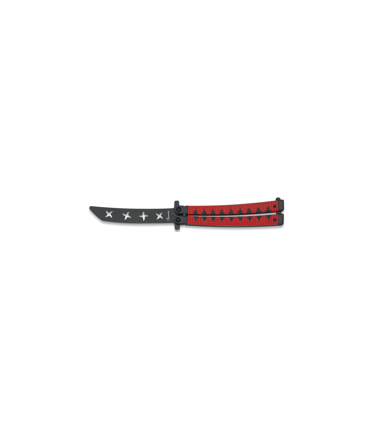 ΣΟΥΓΙΑΣ ALBAINOX 02287, TRAINING balisong. Red Ninja.