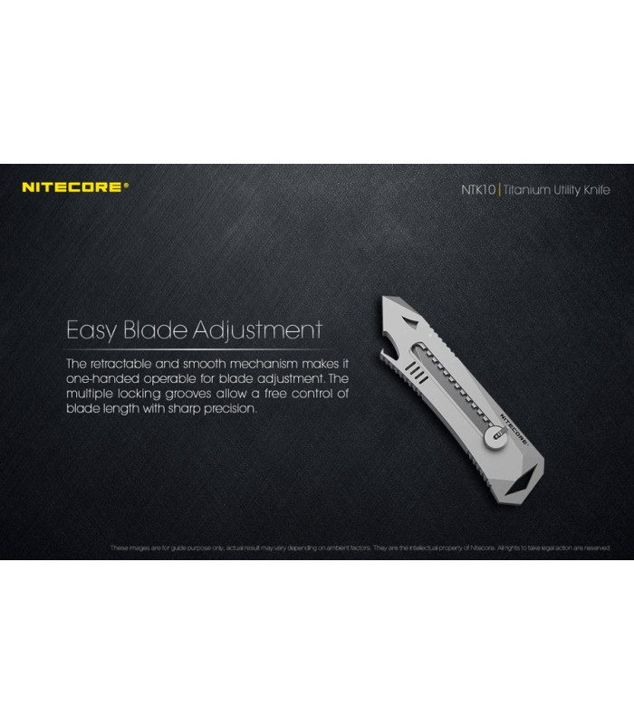 Titanium Utility Knife - NTK10