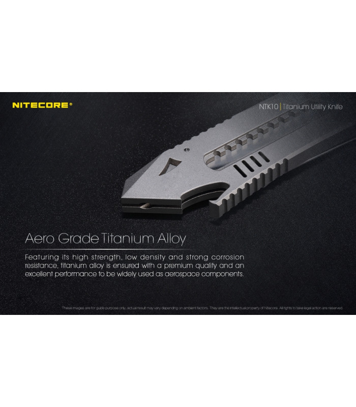 Titanium Utility Knife - NTK10