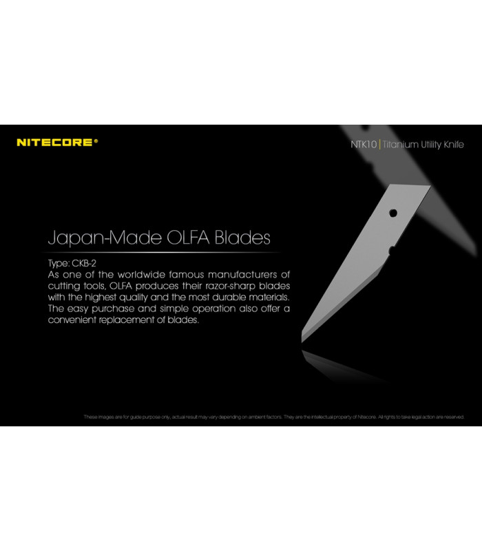 Titanium Utility Knife - NTK10