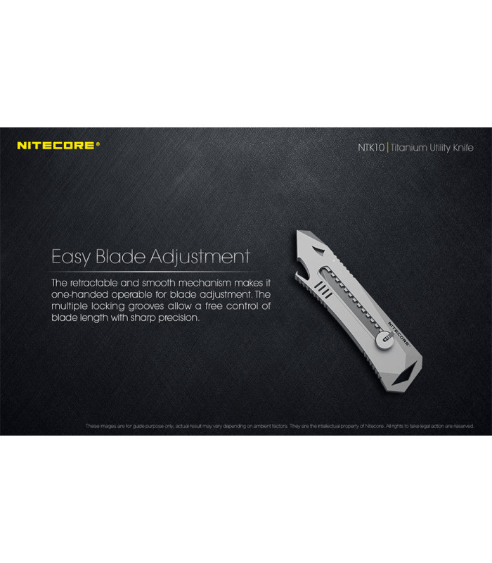 Titanium Utility Knife - NTK10