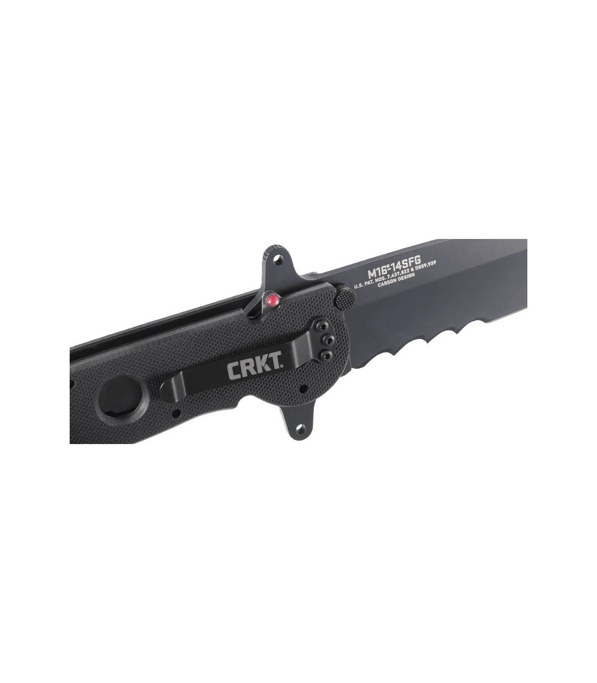 CRKT M16-14SFG SPECIAL FORCES TANTO W/VEFF SERRATIONS