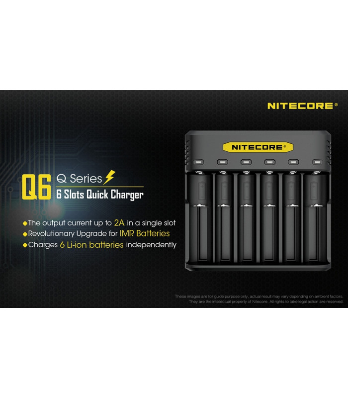 ΦΟΡΤΙΣΤΗΣ NITECORE Q6, Quick charger, 2A,24w