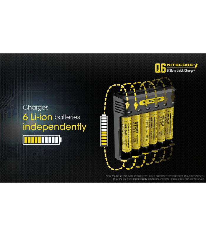ΦΟΡΤΙΣΤΗΣ NITECORE Q6, Quick charger, 2A,24w