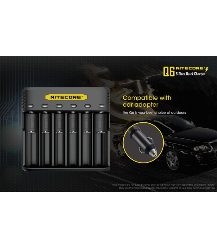 ΦΟΡΤΙΣΤΗΣ NITECORE Q6, Quick charger, 2A,24w