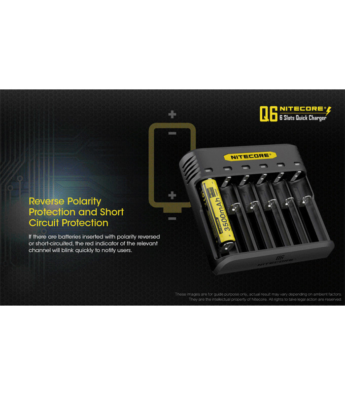 ΦΟΡΤΙΣΤΗΣ NITECORE Q6, Quick charger, 2A,24w