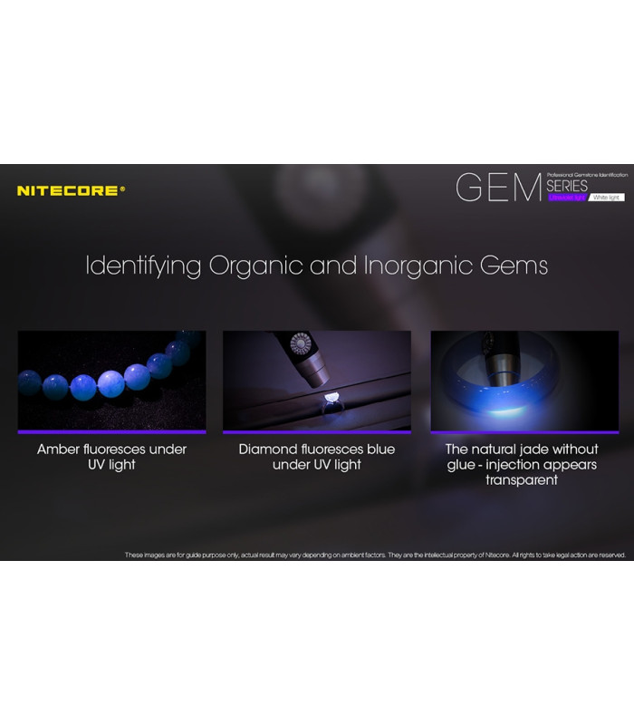 ΦΑΚΟΣ LED NITECORE GEMSTONE GEM8