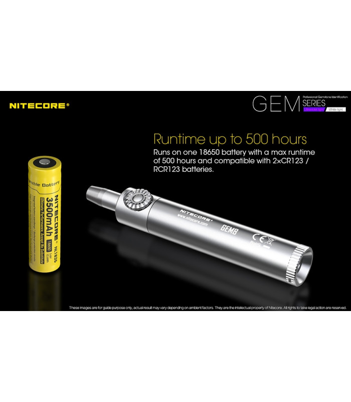 ΦΑΚΟΣ LED NITECORE GEMSTONE GEM8