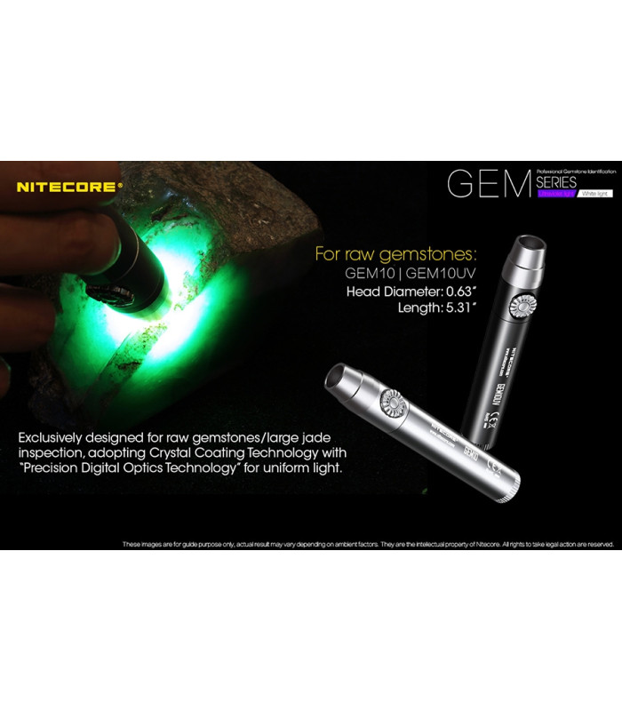 ΦΑΚΟΣ LED NITECORE GEMSTONE GEM8