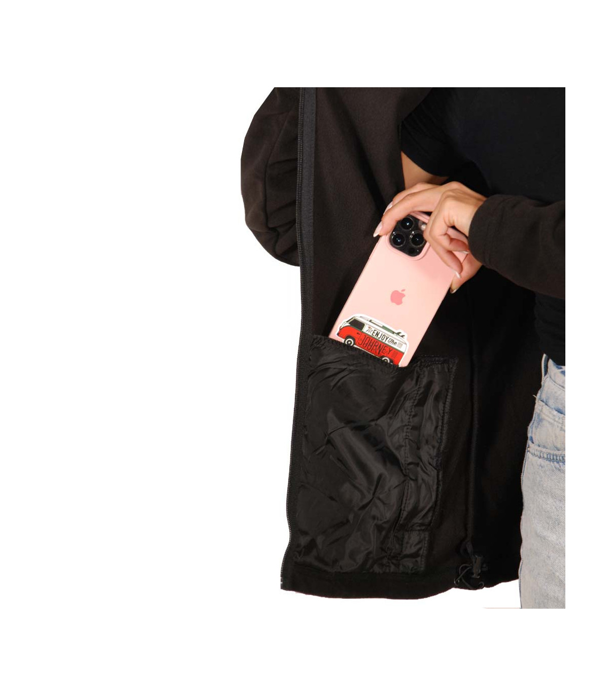 Ζακέτα Apu Nanga Φλις Jacket Full Zip Γυναικεία | Sabotage Oddal
