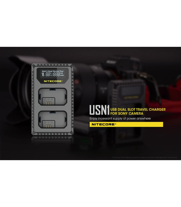ΦΟΡΤΙΣΤΗΣ NITECORE USN1 για SONY