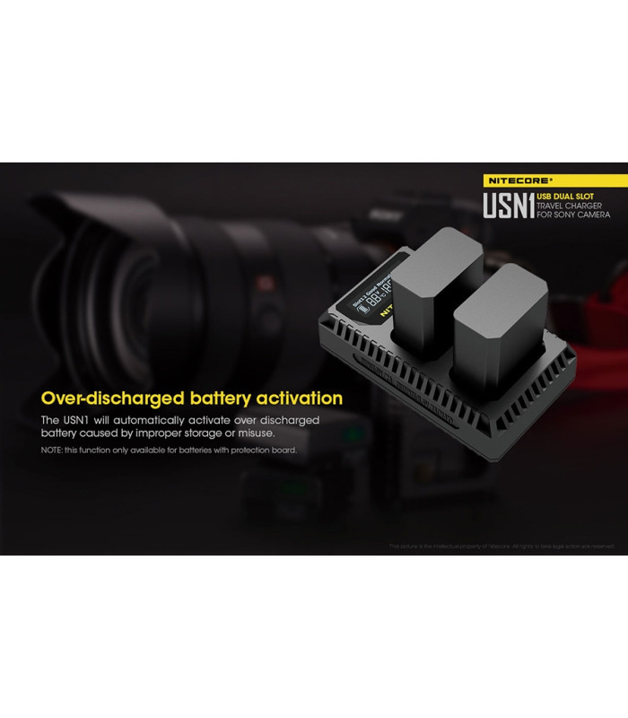 ΦΟΡΤΙΣΤΗΣ NITECORE USN1 για SONY