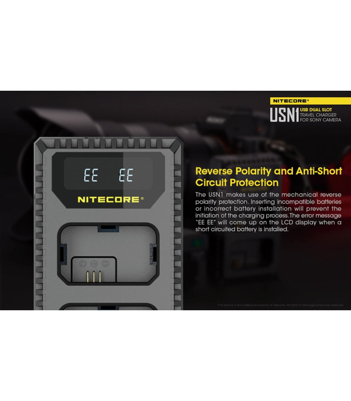 ΦΟΡΤΙΣΤΗΣ NITECORE USN1 για SONY