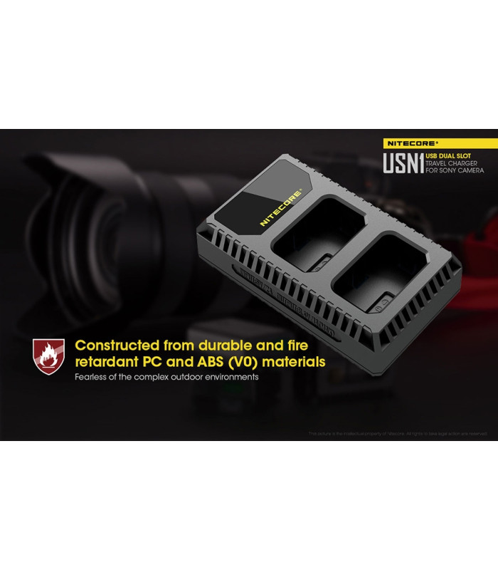 ΦΟΡΤΙΣΤΗΣ NITECORE USN1 για SONY