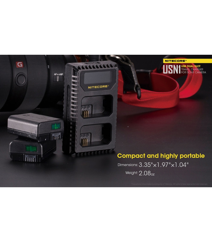 ΦΟΡΤΙΣΤΗΣ NITECORE USN1 για SONY