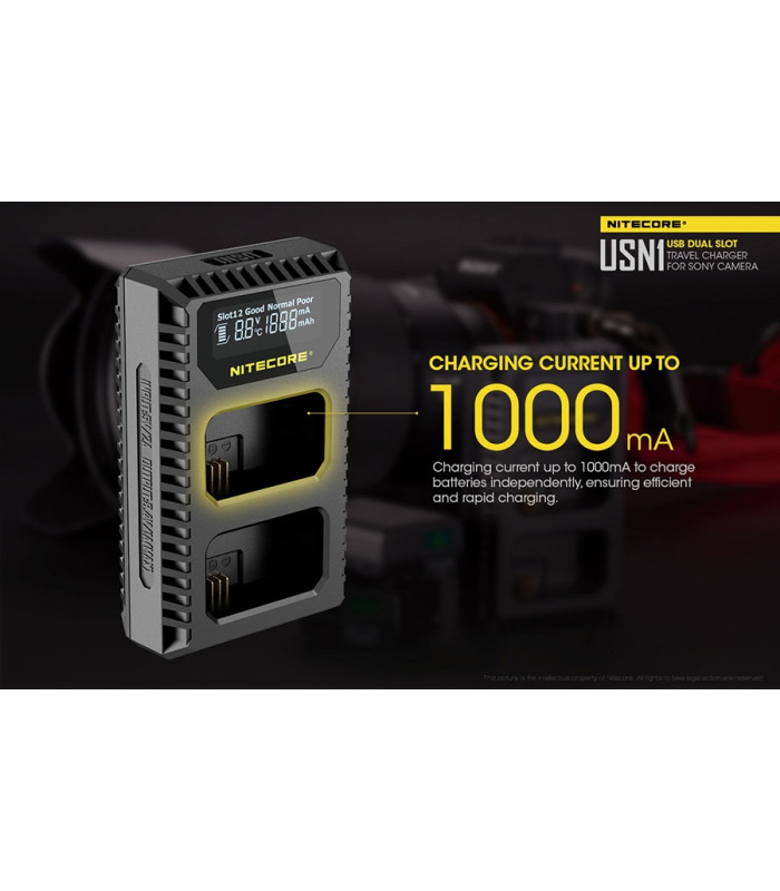 ΦΟΡΤΙΣΤΗΣ NITECORE USN1 για SONY