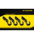 Helmet Clip (Pack of 4), NITECORE
