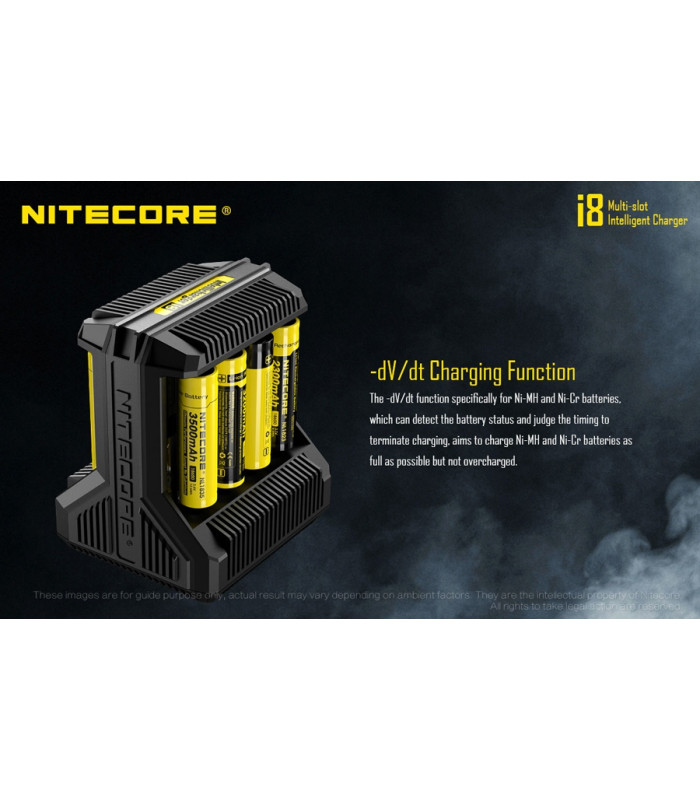 ΦΟΡΤΙΣΤΗΣ NITECORE i8, Οχτώ Θέσεων