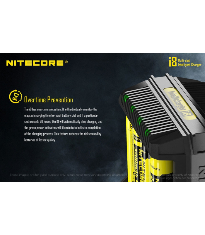 ΦΟΡΤΙΣΤΗΣ NITECORE i8, Οχτώ Θέσεων