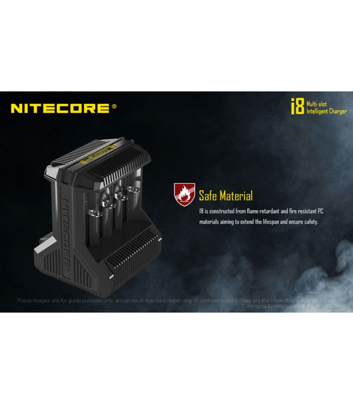 ΦΟΡΤΙΣΤΗΣ NITECORE i8, Οχτώ Θέσεων