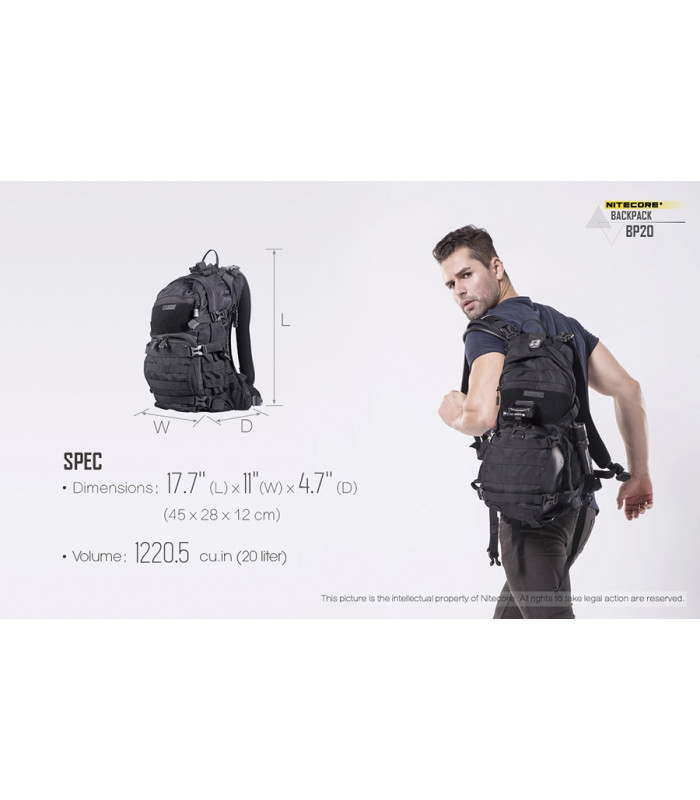 ΣΑΚΙΔΙΟ NITECORE Backpack BP20