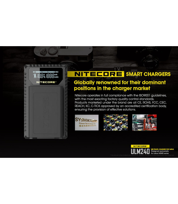 ΦΟΡΤΙΣΤΗΣ NITECORE ULM240 για Leica