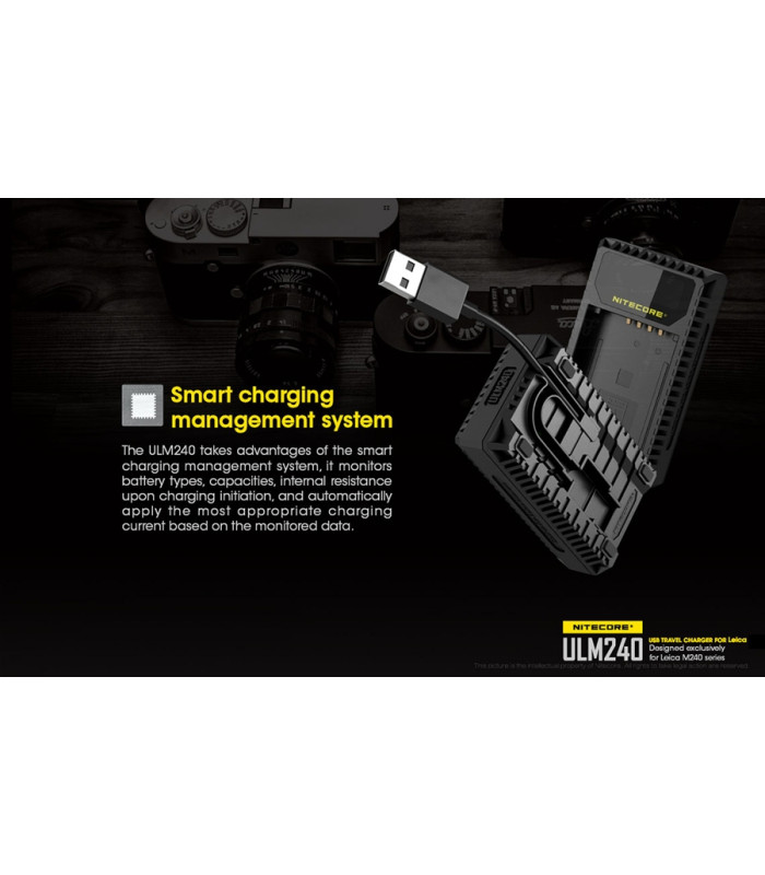 ΦΟΡΤΙΣΤΗΣ NITECORE ULM240 για Leica