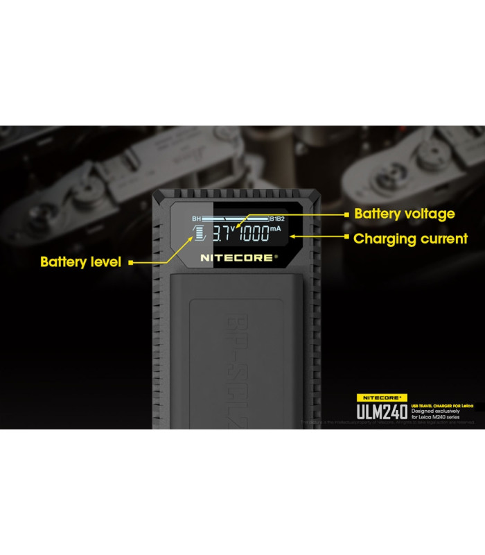 ΦΟΡΤΙΣΤΗΣ NITECORE ULM240 για Leica