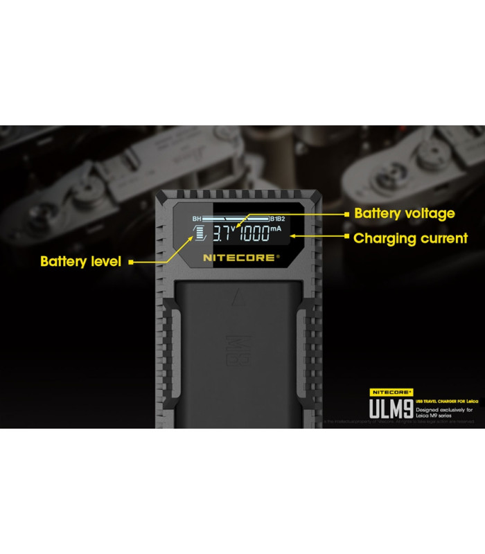 ΦΟΡΤΙΣΤΗΣ NITECORE ULM9 για Leica