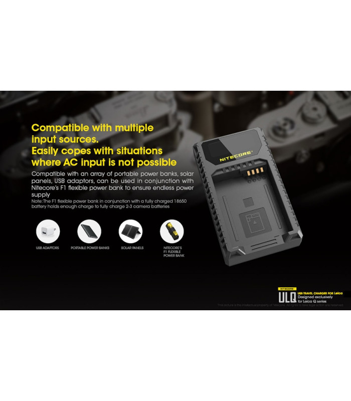 ΦΟΡΤΙΣΤΗΣ NITECORE ULQ για Leica