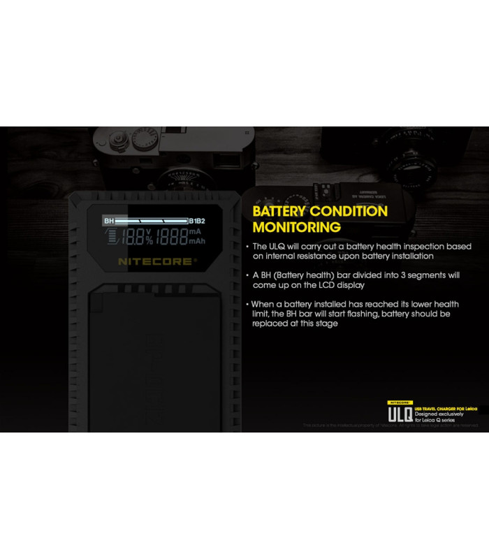 ΦΟΡΤΙΣΤΗΣ NITECORE ULQ για Leica