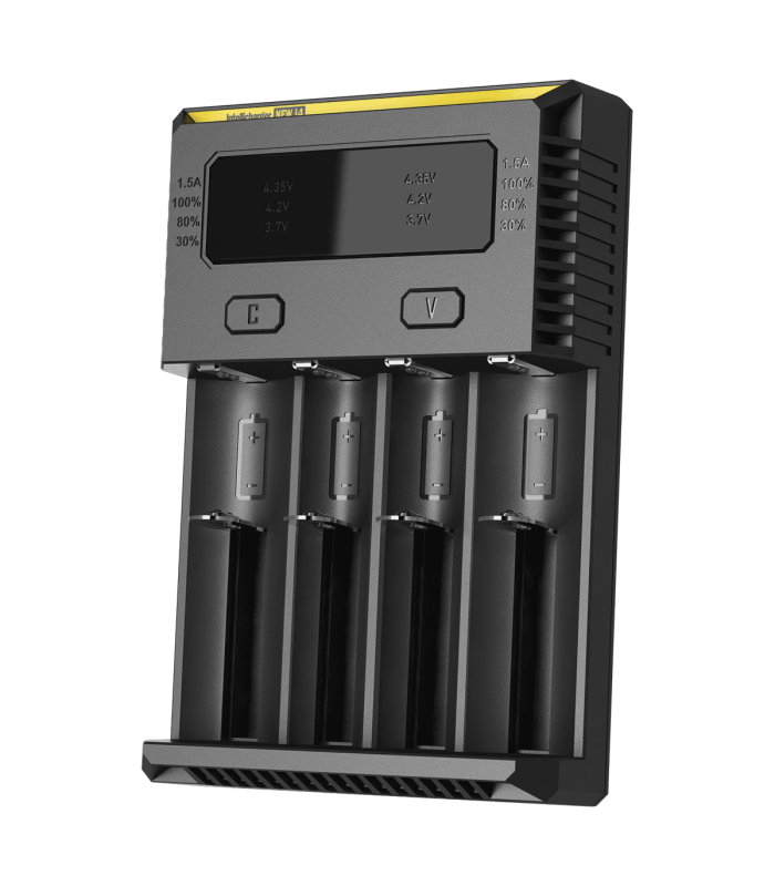 ΦΟΡΤΙΣΤΗΣ NITECORE i4, Τεσσάρων Θέσεων, New