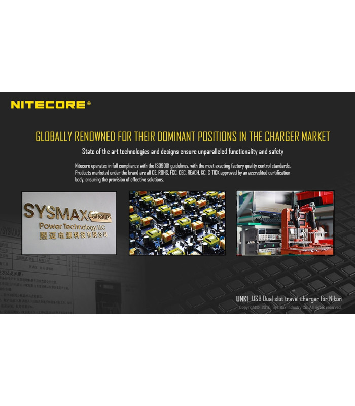 ΦΟΡΤΙΣΤΗΣ NITECORE UNK1 για NIKON