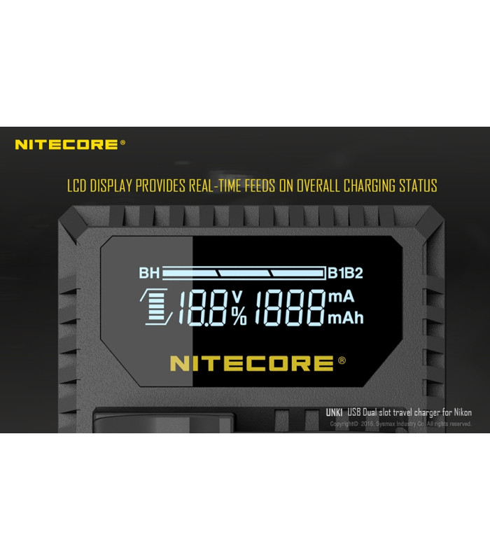 ΦΟΡΤΙΣΤΗΣ NITECORE UNK1 για NIKON