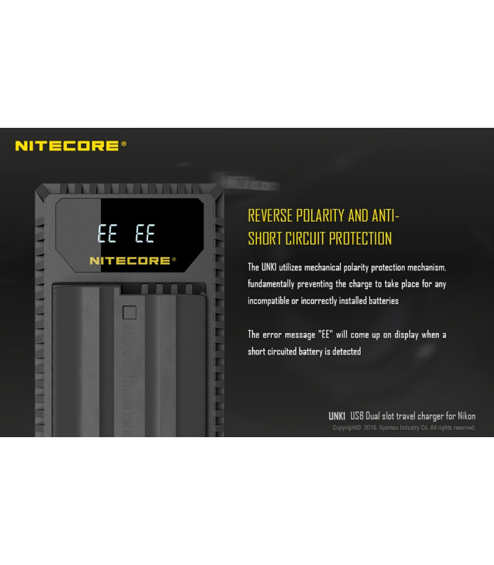 ΦΟΡΤΙΣΤΗΣ NITECORE UNK1 για NIKON