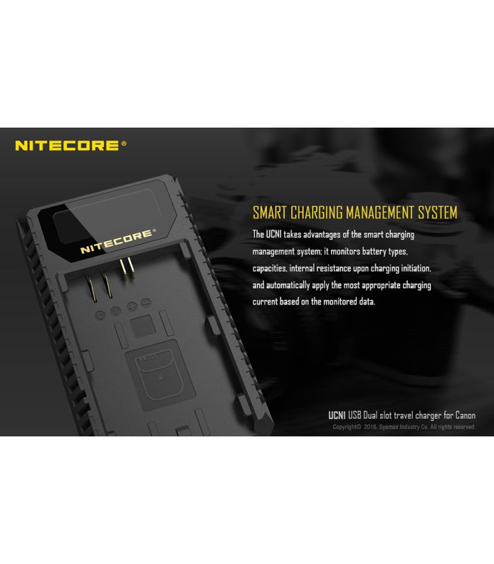 ΦΟΡΤΙΣΤΗΣ NITECORE UCN1 για CANON