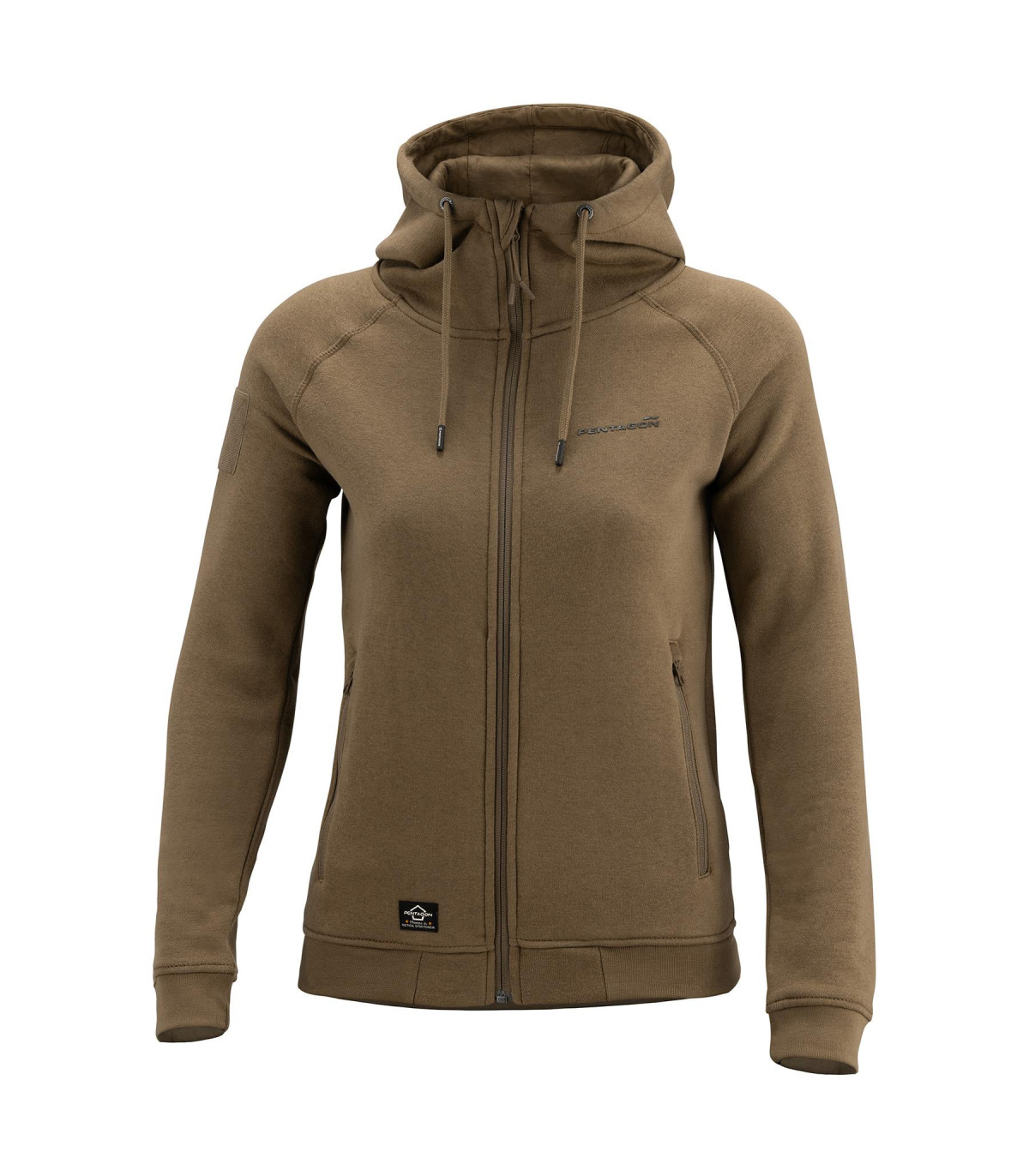 Γυναικεία Μπλούζα Φούτερ Pentagon Aphrodite Women’s Sweater Με Φερμουάρ Και Τσέπες | Sabotage Oddal