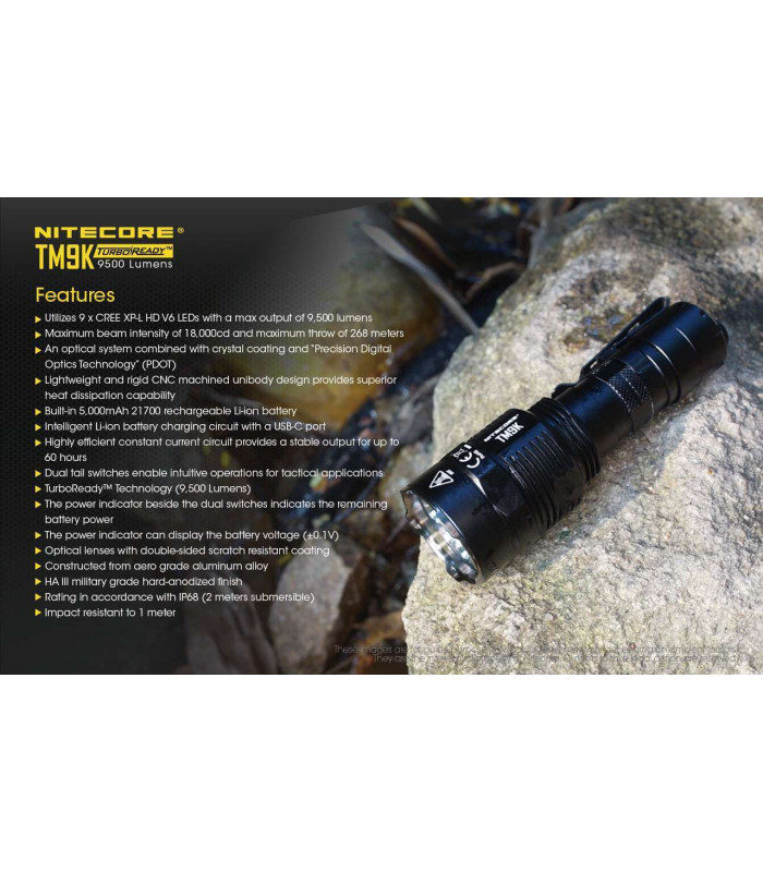 NITECORE TINY MONSTER TM9K PRO