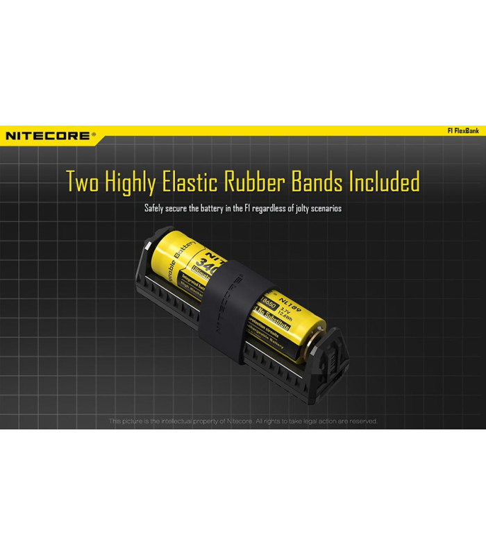 ΦΟΡΤΙΣΤΗΣ NITECORE F1, μίας θέσης + Power Bank