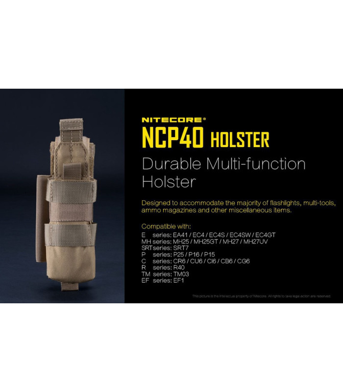 ΘΗΚΗ ΦΑΚΟΥ NITECORE NCP40 B