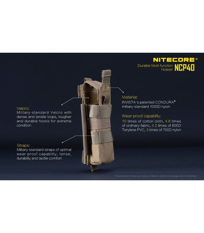 ΘΗΚΗ ΦΑΚΟΥ NITECORE NCP40 B