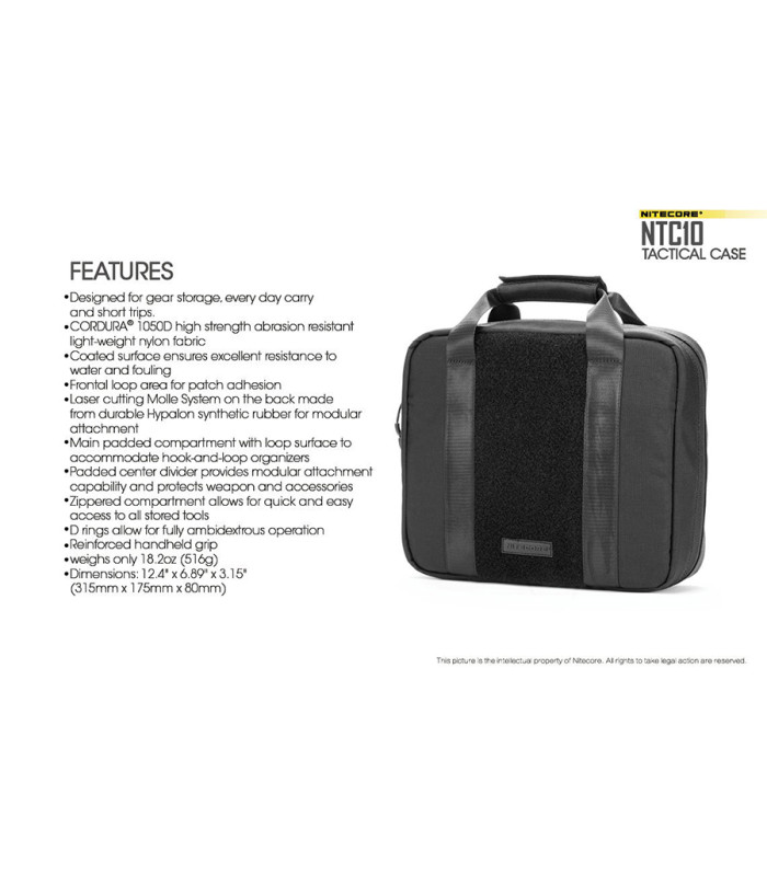 ΤΣΑΝΤΑΚΙ NITECORE TACTICAL POUCH NTC10