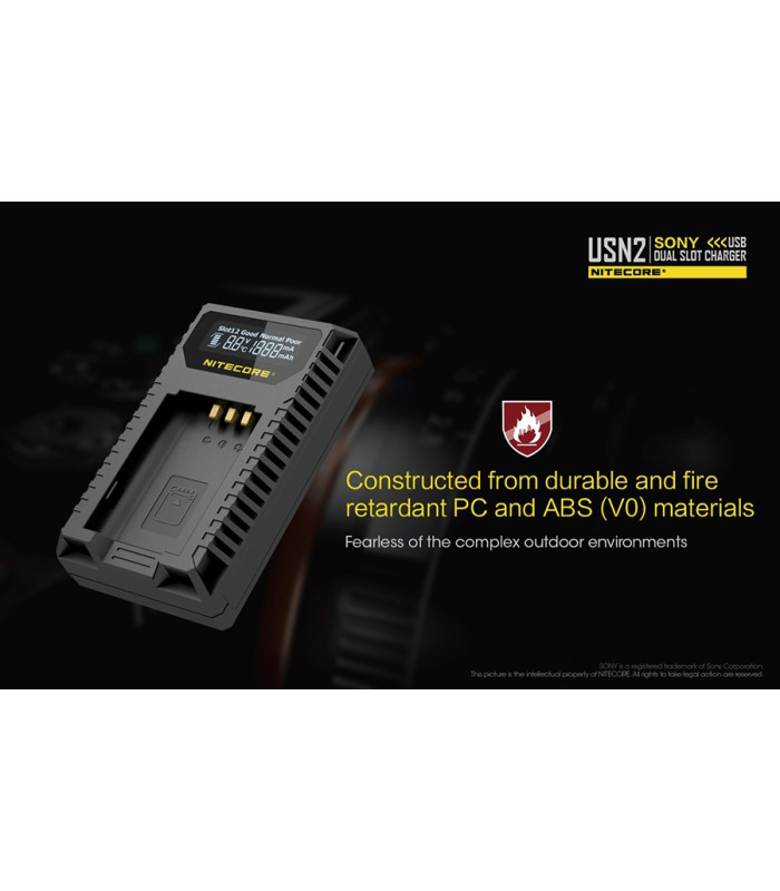 ΦΟΡΤΙΣΤΗΣ NITECORE USN2 για SONY