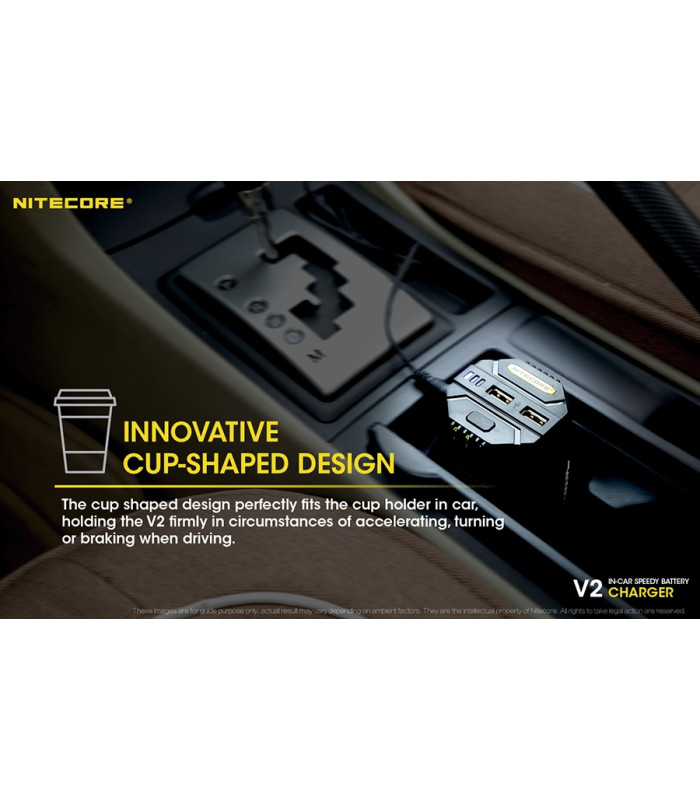 ΦΟΡΤΙΣΤΗΣ NITECORE V2, DC 12V 42W