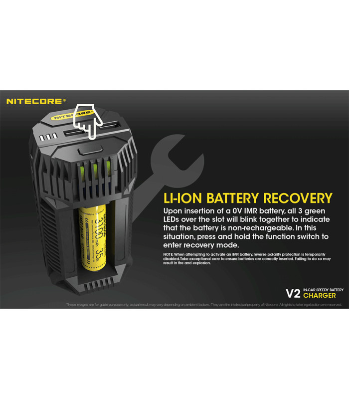 ΦΟΡΤΙΣΤΗΣ NITECORE V2, DC 12V 42W