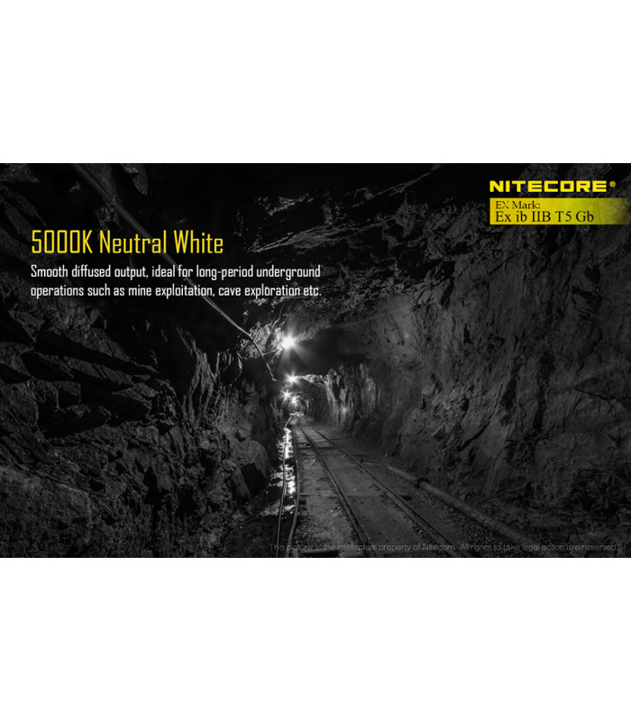 ΦΑΚΟΣ LED NITECORE EXPLOSION-PROOF EH1 / 6500, Κεφαλής Αντιεκρηκτικός