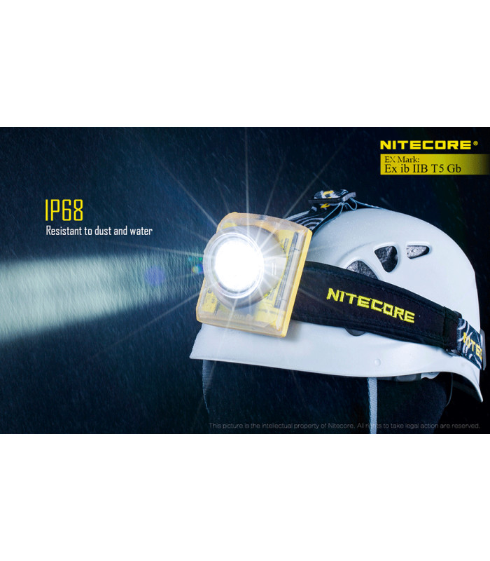 ΦΑΚΟΣ LED NITECORE EXPLOSION-PROOF EH1 / 6500, Κεφαλής Αντιεκρηκτικός