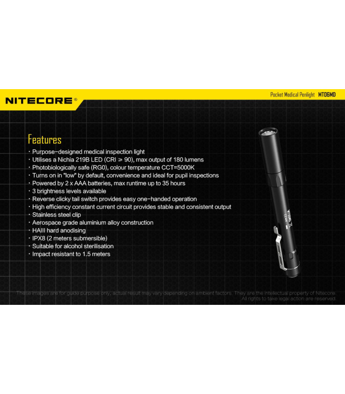 ΦΑΚΟΣ LED NITECORE MULTI TASK MT06MD