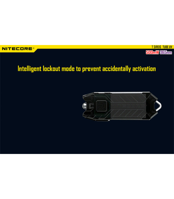 ΦΑΚΟΣ LED NITECORE TUBE, Μπρελόκ, Rechargable-UV